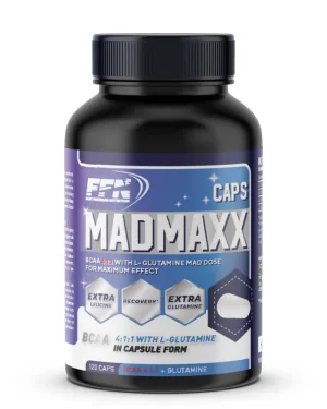 Fast Forward Nutrition Mad Maxx BCAA 4:1:1 – 120 Caps