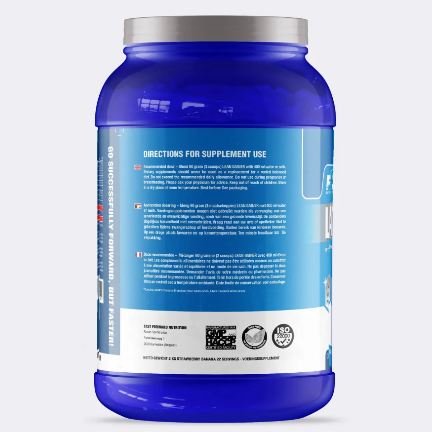 Fast Forward Nutrition Lean Gainer 2 Kg