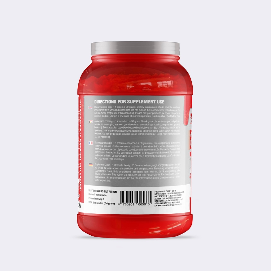 FFN ISOPLATINIUM - 100% Whey Isolate - 2000g - Fast Forward Nutrition